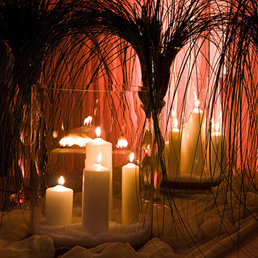 Candles and Grass