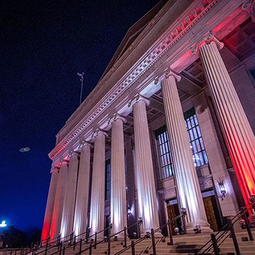 Northrup Auditorium Facade